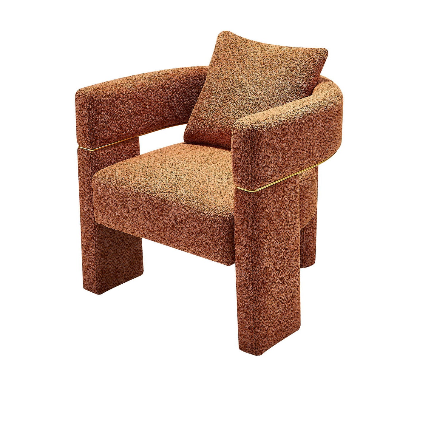 Boucle Upholstered Accent Chair