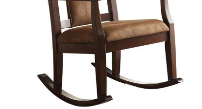 Butsea - Rocking Chair - Brown / Espresso