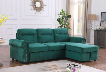 Ashton - Reversible Sleeper Sectional Sofa Chaise