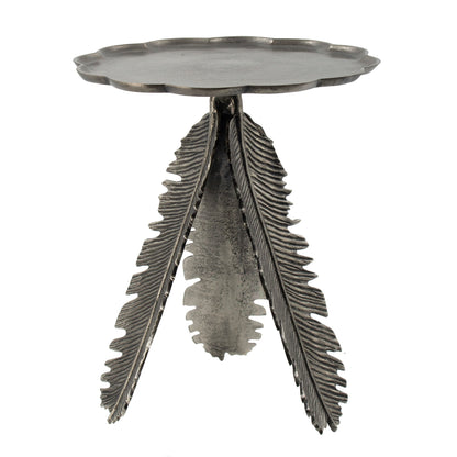 Leaf Side Table - Silver