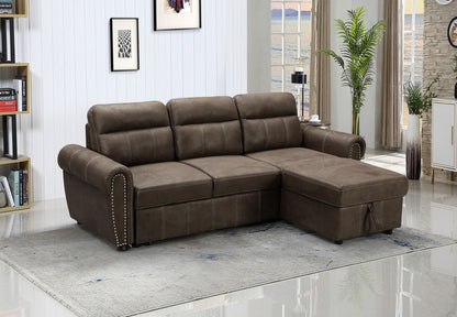 Ashton - Reversible Sleeper Sectional Sofa Chaise