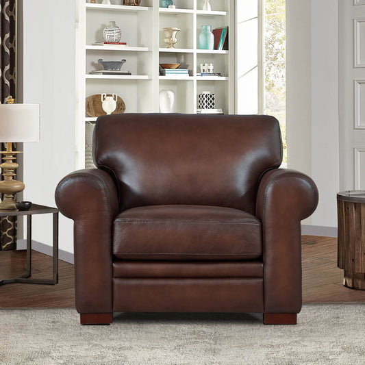 Brookfield - Top Grain Leather Chair