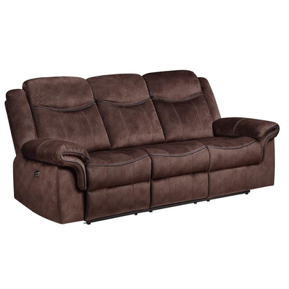 Jimny - Domino Power Reclining Sofa - Coffee