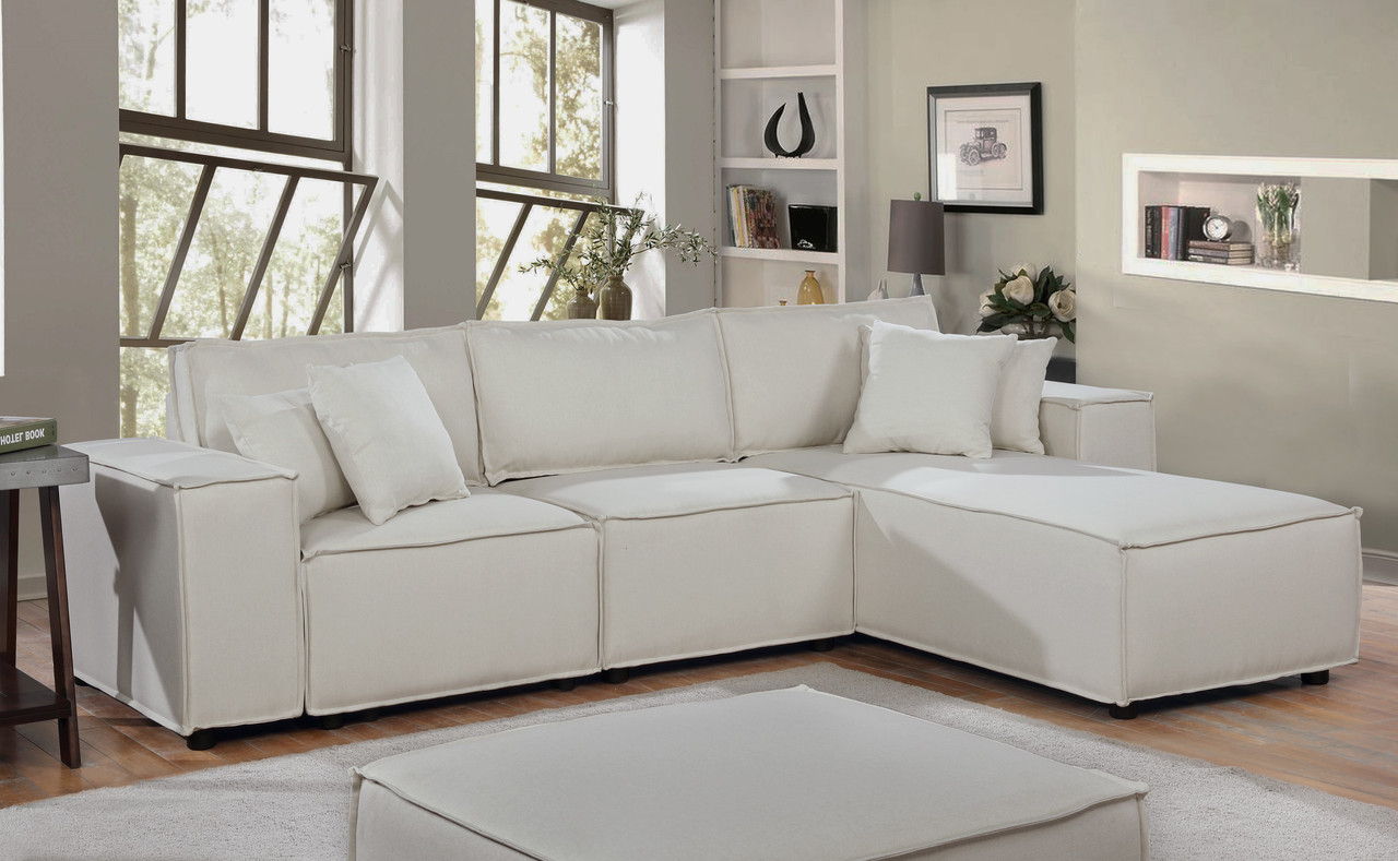 Harvey - Sofa With Reversible Chaise