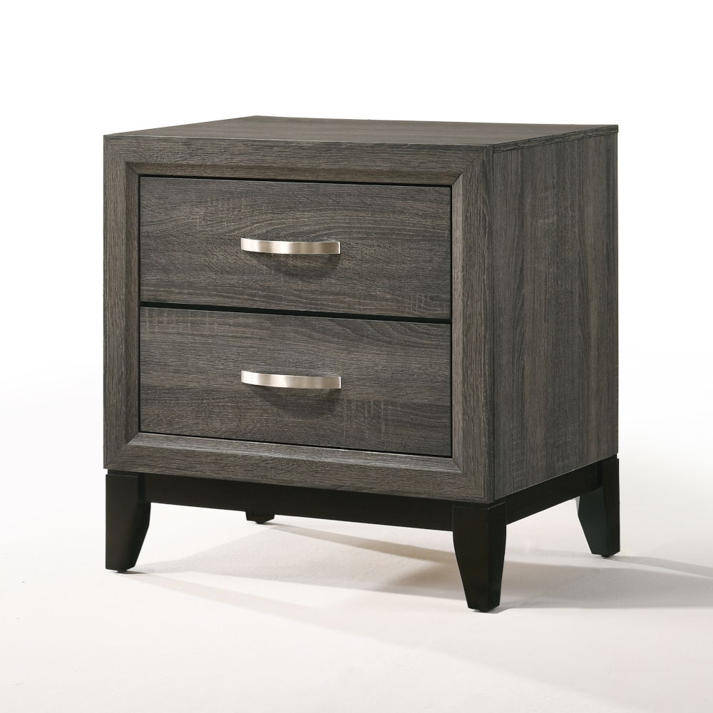 Valdemar - Nightstand - Weathered Gray