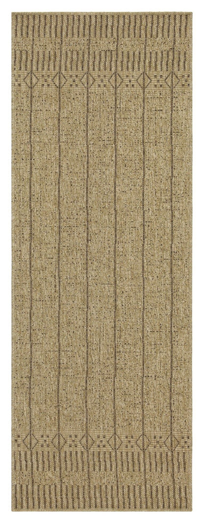 Earth - 5'3" X 7'3" Indoor / Outdoor Area Rug - Mocha / Natural