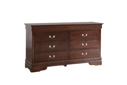 Louis Phillipe - 6-Drawer Dresser