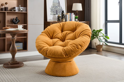 Oversized Swivel Accent Chair, 360 Swivel Barrel Chair, Papasan Chair For Living Room Bedroom