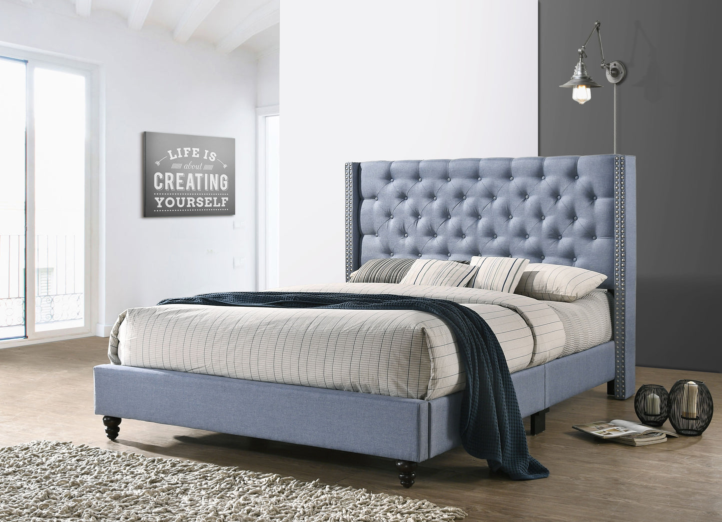 Julie - Upholstered Bed