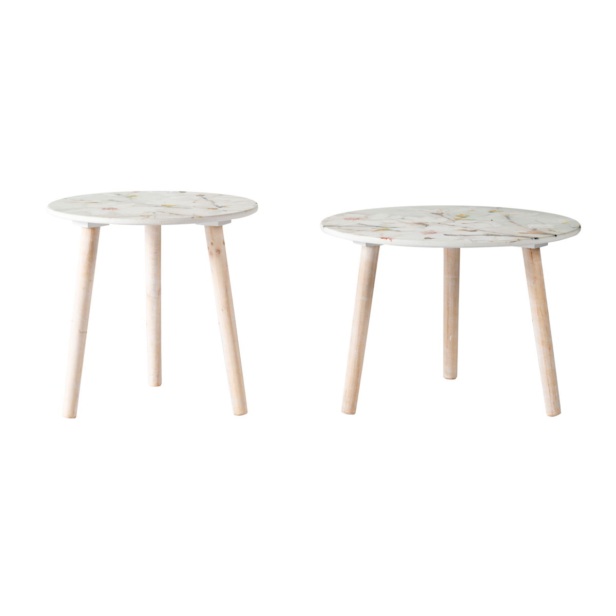 Side Tables (Set of 2) - White