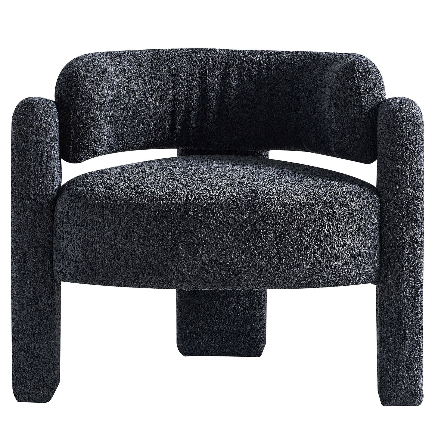 Boucle Upholstery Accent Chair