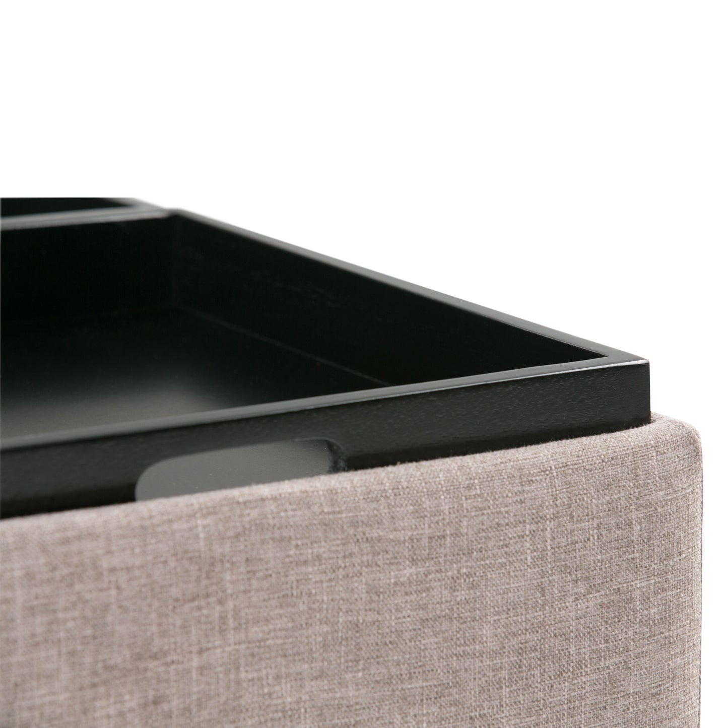 Avalon - Square Coffee Table, Storage Ottoman