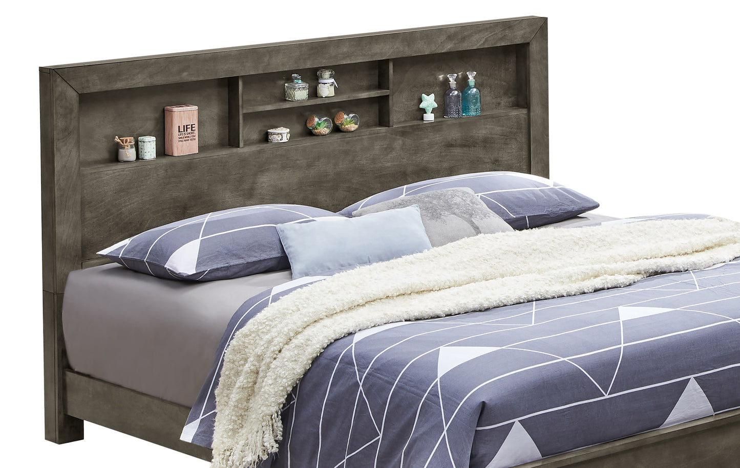 Burlington - Bed With Bookcase Headboard