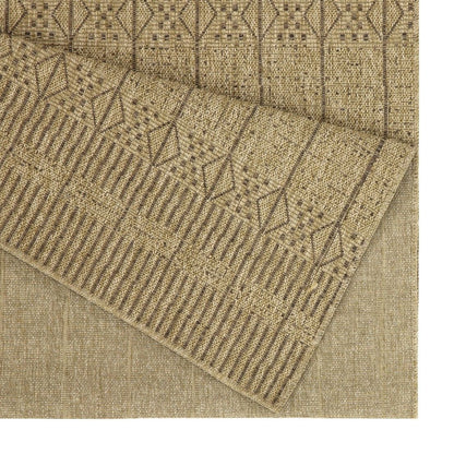 Earth - 5'3" X 7'3" Indoor / Outdoor Area Rug - Mocha / Natural